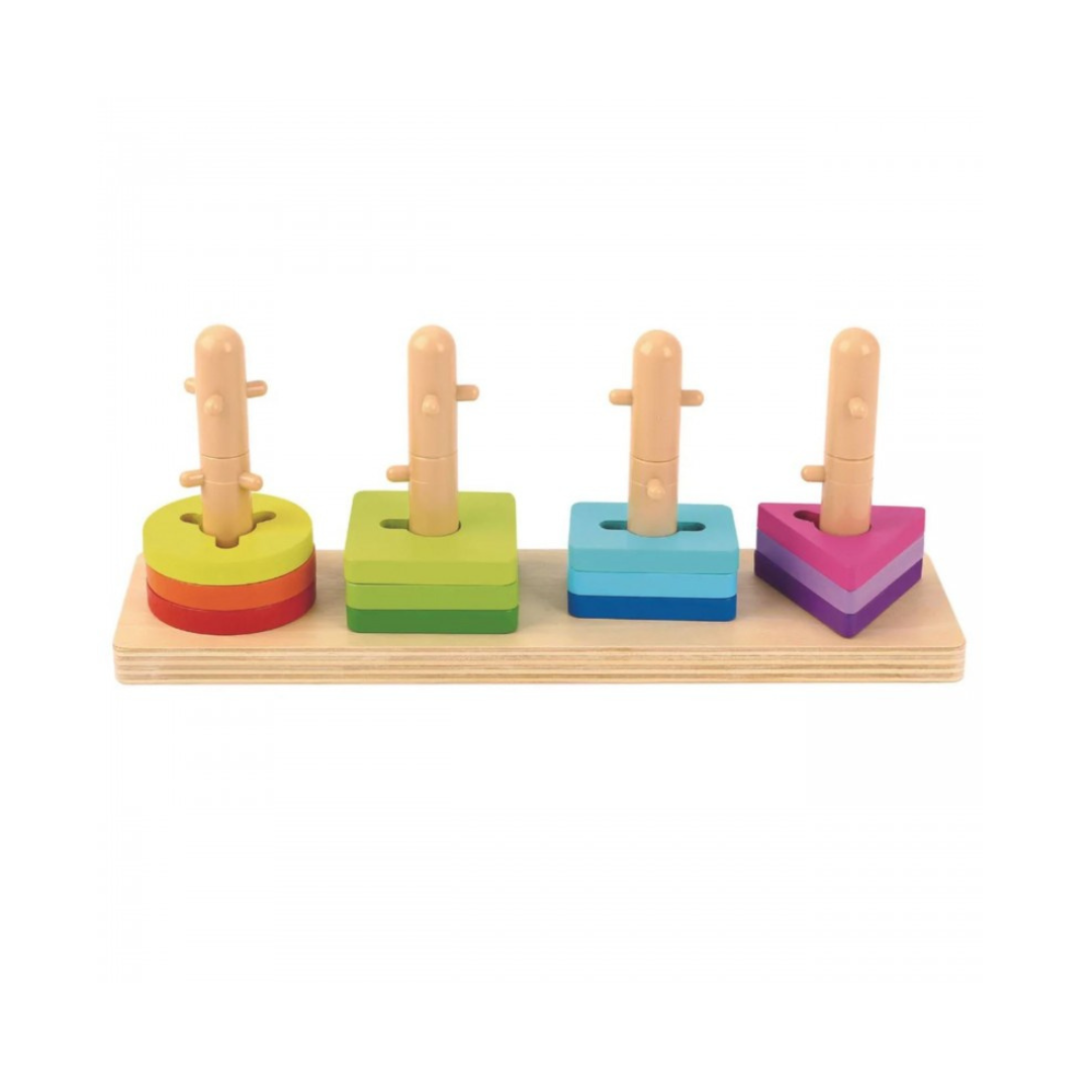 Montessori Wooden Toy Educational Box 5 in 1 Bundle Value Kit