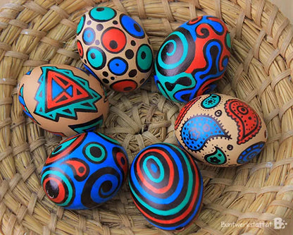 Jumbo Solid Wooden Egg Natural Finish DIY Craft Egg