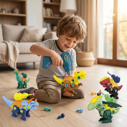 Dino Builder Blast 6pc Set