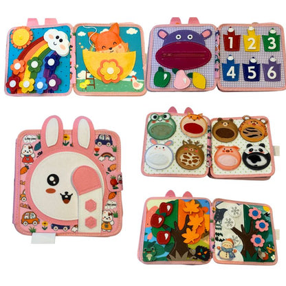 Bunny Adventures Felt Quiet Book