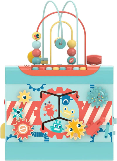 Fidtoy Musical Activity Cube Toddler Multi Function Learning Toy