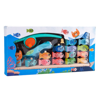 Wooden Magnetic Fishing and Counting Game- Mathematics toys