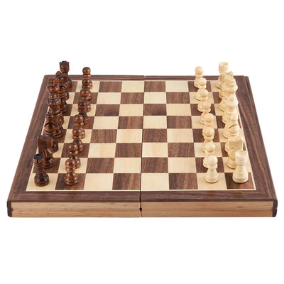Set de ajedrez y backgammon Jaques London de segunda