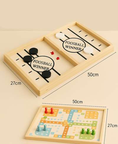 Baby-foot™ - Facile à installer - Jeu de société en bois