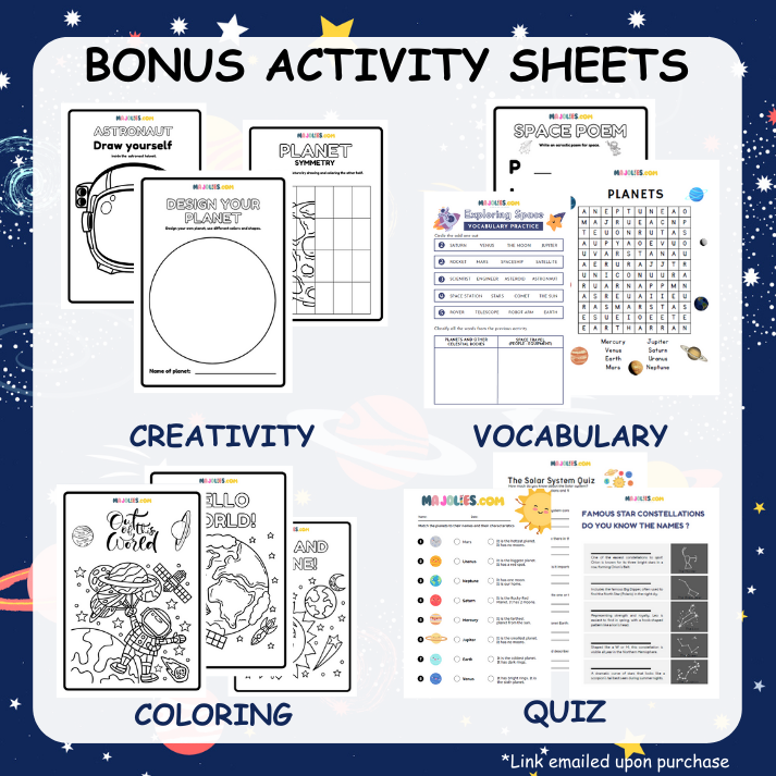 Planet Board Maze | Solar System Puzzle