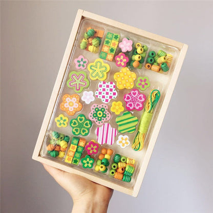 Beads Bouquet wooden Arts & Crafts DIY age 4+ excellent birthday gift