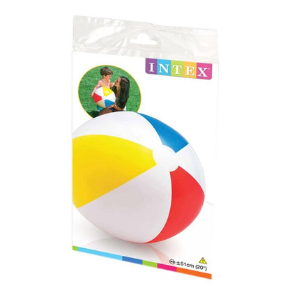 INTEX Glossy Panel Beach Ball – 20" (51cm) Diamet | Bacha Toys