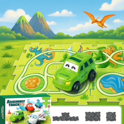 Car Track™ - Construisez, jouez et explorez - Ensemble de voitures de jouet