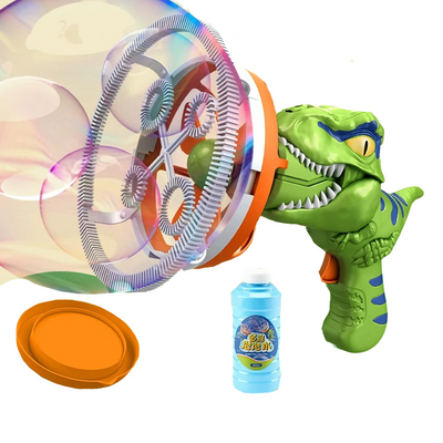 Dinosaur Portable Automatic Bubble Maker Colourful Big Bubble Summer Indoor Outdoor Toys for Kids