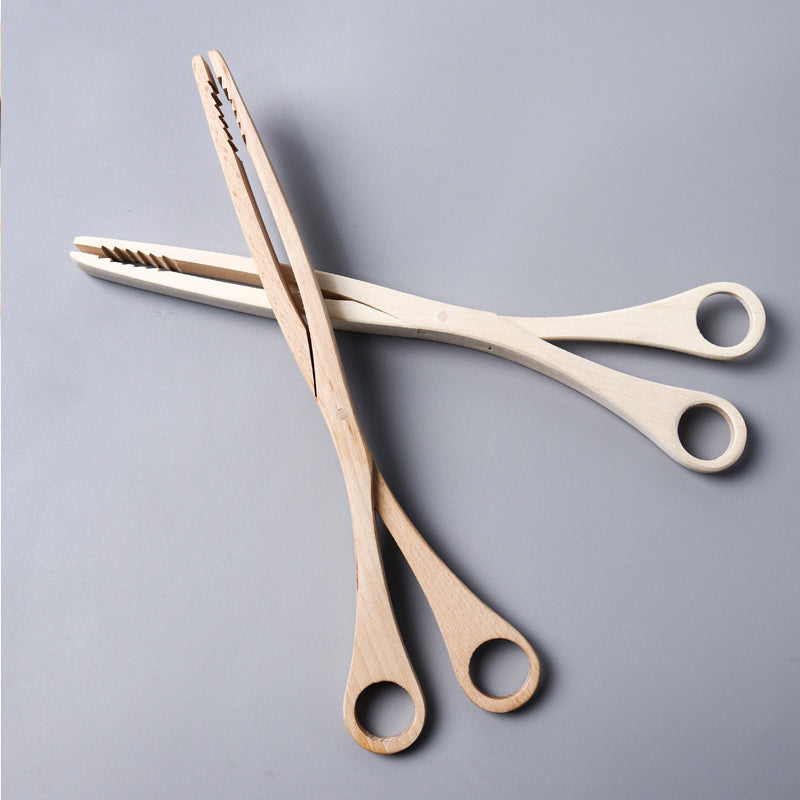 Large Wooden Scissor Tongs Natural Wood Loose Parts Big Tongs