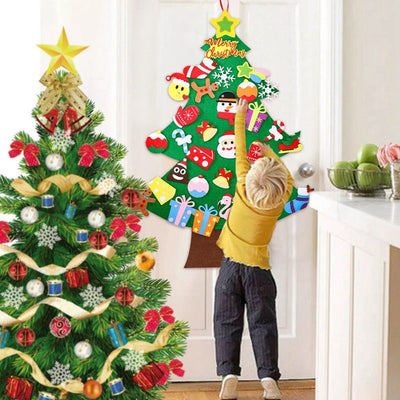 Sapin de Noël en feutre