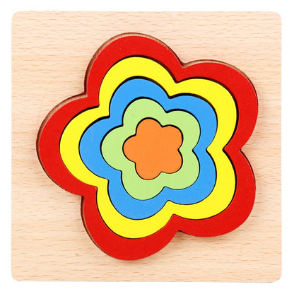Toddler Montessori Shape Sorting Puzzle