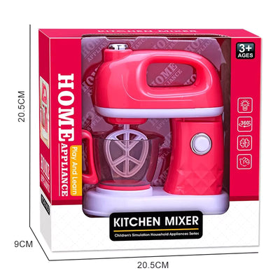 Fidtoy Pretend Play Toy Mixer – Kids Kitchen Role Play Appliance for Ages 3+