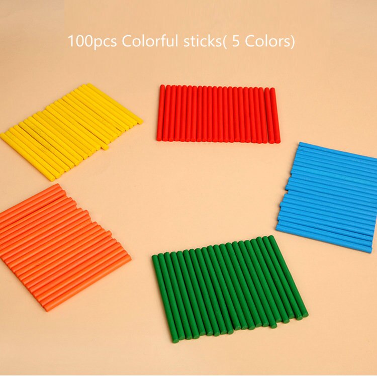 Wooden Number Counting Sticks Maths and Number Activity