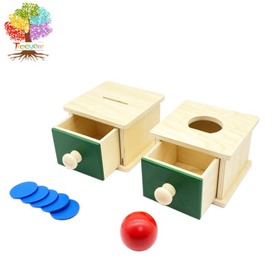 Permanence Box with Tray Life Skills Toys