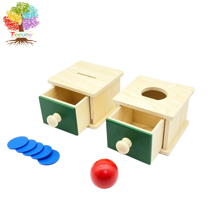 Permanence Box with Tray Life Skills Toys