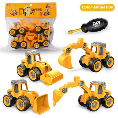 Camion Excavatrice Bulldozer Outil à vis Voiture