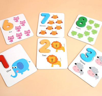 Wooden Number Counting Sticks Maths and Number Activity