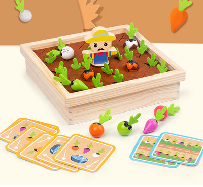 Harvest Game™ - Ontdek verschillende groenten - Educatieve moestuin
