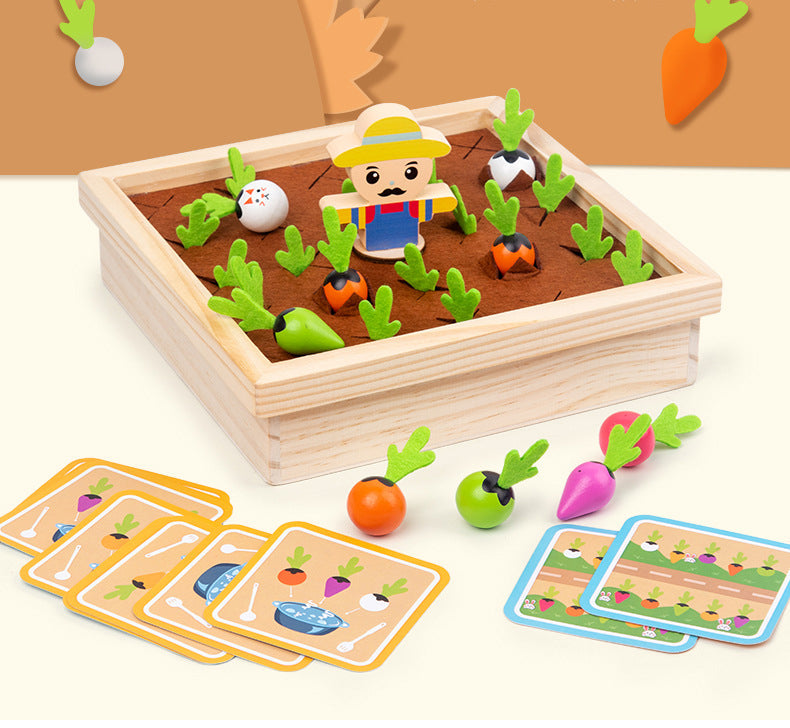 Harvest Game™ - Ontdek verschillende groenten - Educatieve moestuin