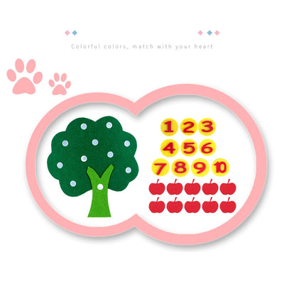 Montessori "Learn to count" Toy for kids +2 years old