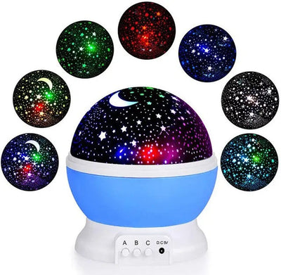Fidtoy Starry Sky Night Light for Toddlers – Calming LED Projector for Bedroom & Nursery