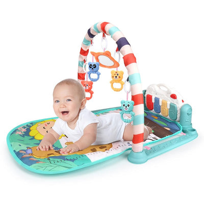 Fidtoy Musical Piano Play Mat for Babies and Toddlers – Interactive Learning & Sensory Toys