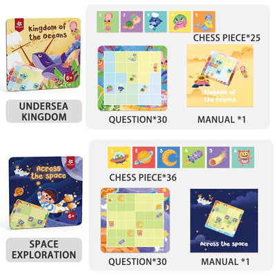 Magnetic Input Sudoku Education Board for Kids