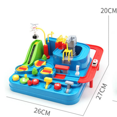 Racing Rail Car Educational Toy