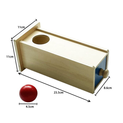 Montessori Materials Knocking Ball Box Toys