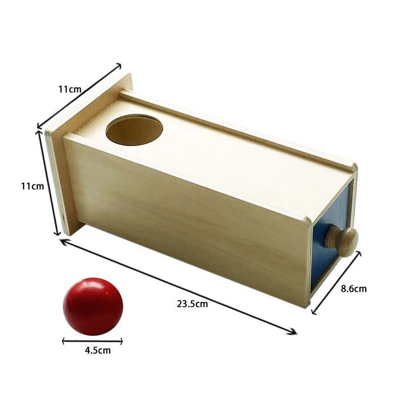 Montessori Materials Knocking Ball Box Toys