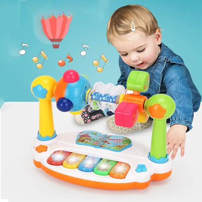 Fidtoy Musical Piano for Toddlers – Interactive Learning Toy with Lights & Sounds