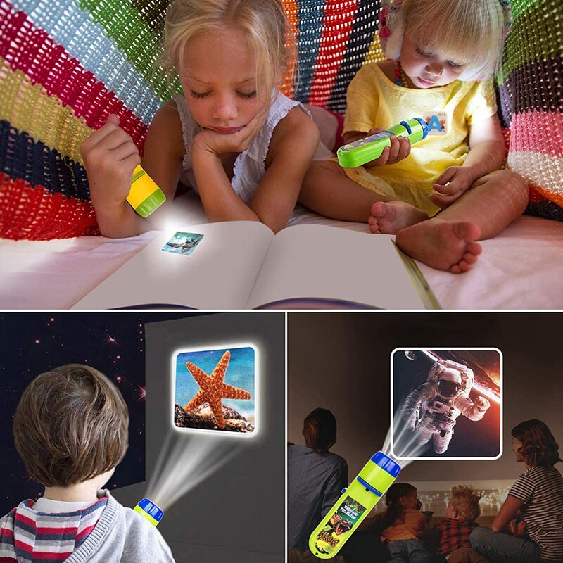 Children Slide Projector Torch Toys