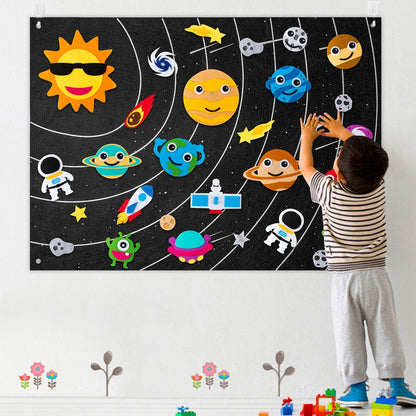 Montessori Learning Felt Board