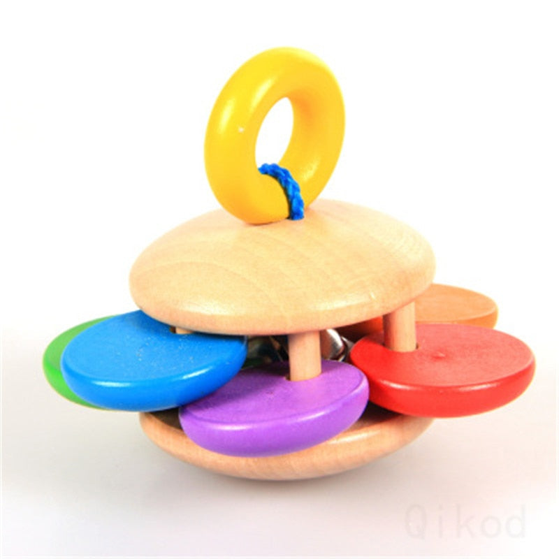 Juguetes Montessori sensoriales de madera (hasta 3 años)