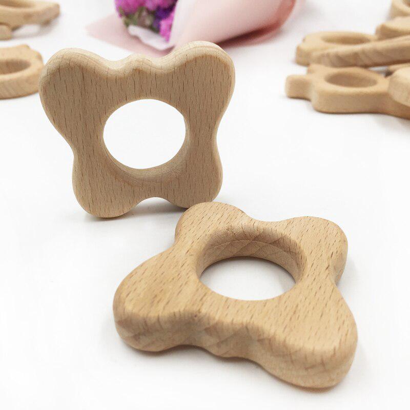 Tactile Wooden Teethers