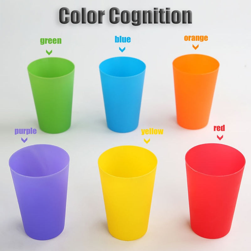 Stacking Cup Game Toys With Card