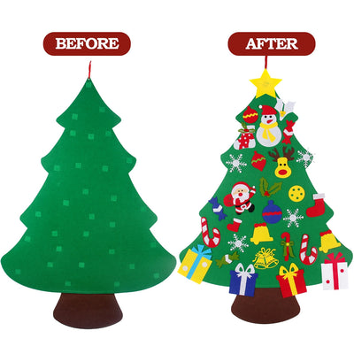 Sapin de Noël en feutre