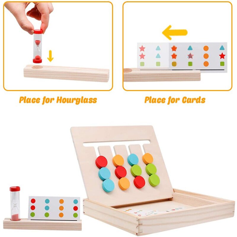 Wooden Puzzle Preschool Educational Toys