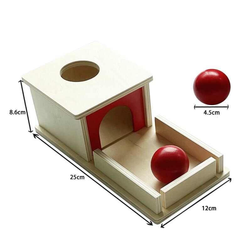Montessori Materials Knocking Ball Box Toys