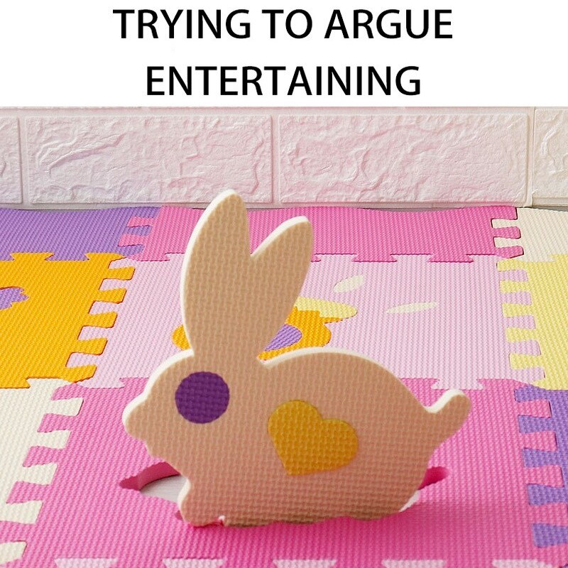 Tapis de sol éducatif en mousse avec puzzles d'animaux