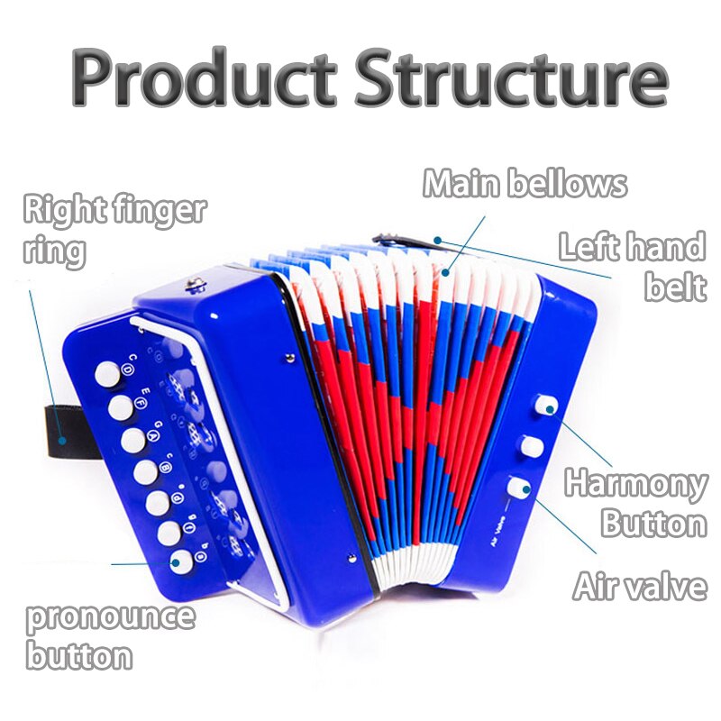 Accordéon musical pour enfants