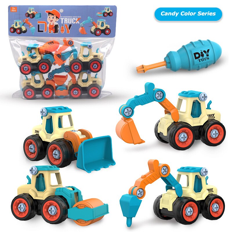 Truck Excavator Bulldozer Screw Tool Car