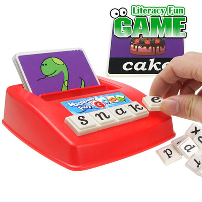 Jeux éducatifs de lettres assorties pour enfants