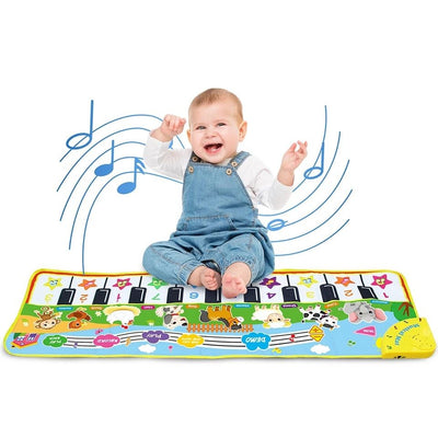Fidtoy Musical Piano Mat for Toddlers – Interactive Learning and Dance Floor Toy