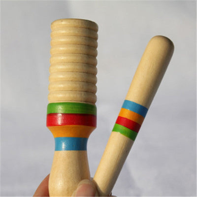 Juguetes Montessori sensoriales de madera (hasta 3 años)