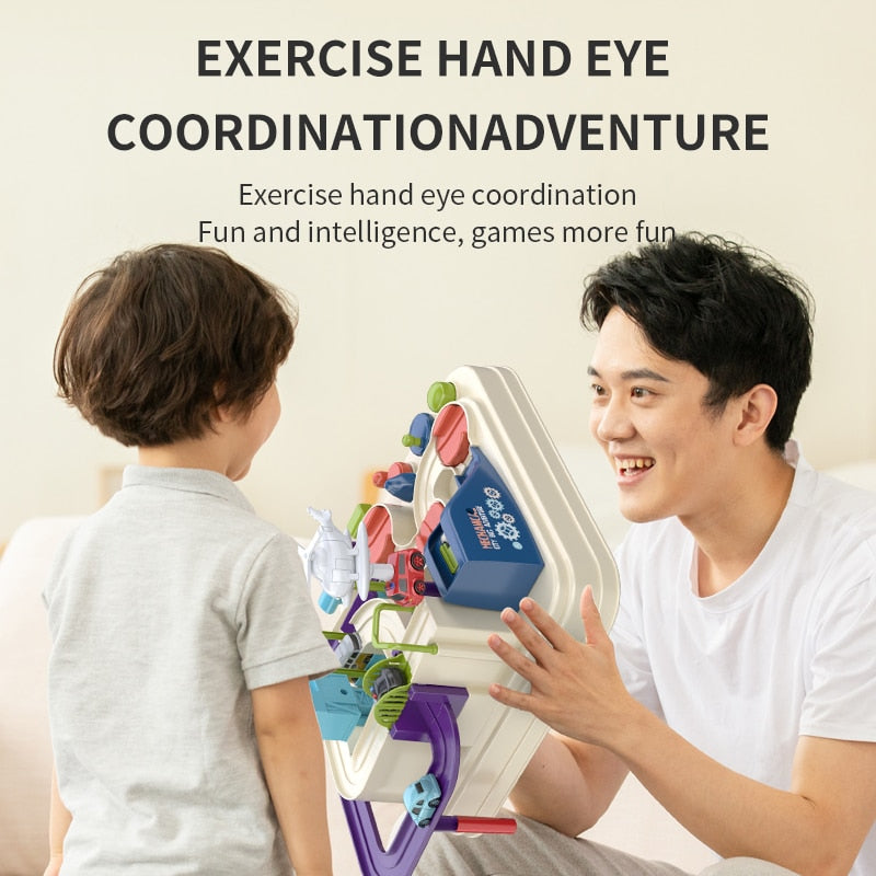 Racing Rail Car Educational Toy