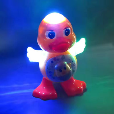 Fidtoy Musical Dancing Duck Toy with Lights and Music – Interactive Moving Duck Toy for Toddlers and Kids