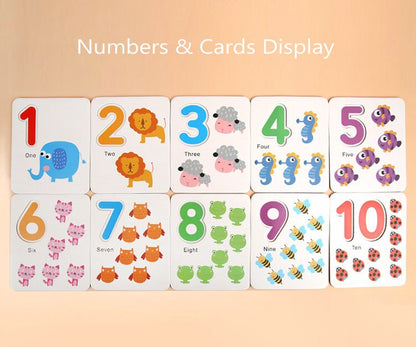 Wooden Number Counting Sticks Maths and Number Activity