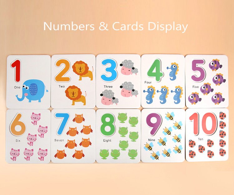 Wooden Number Counting Sticks Maths and Number Activity